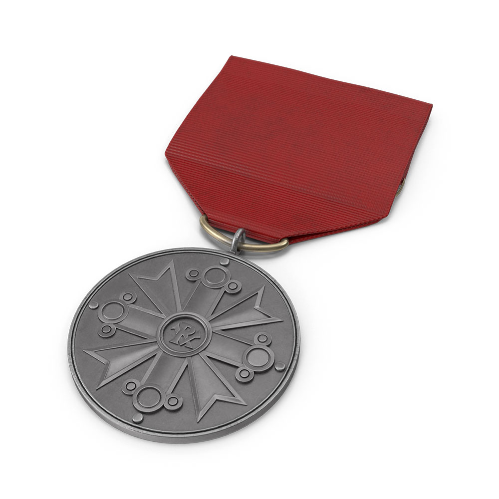 3D Pewter Medal