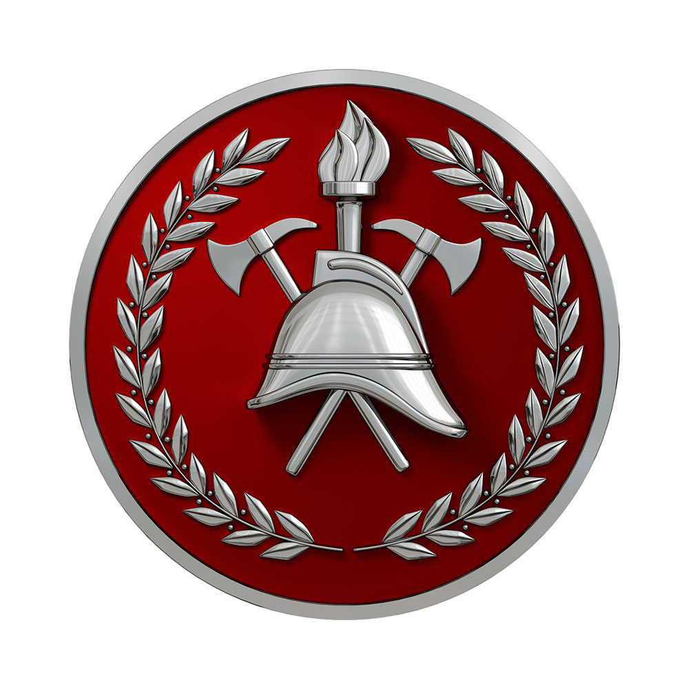 3D Metal Badge