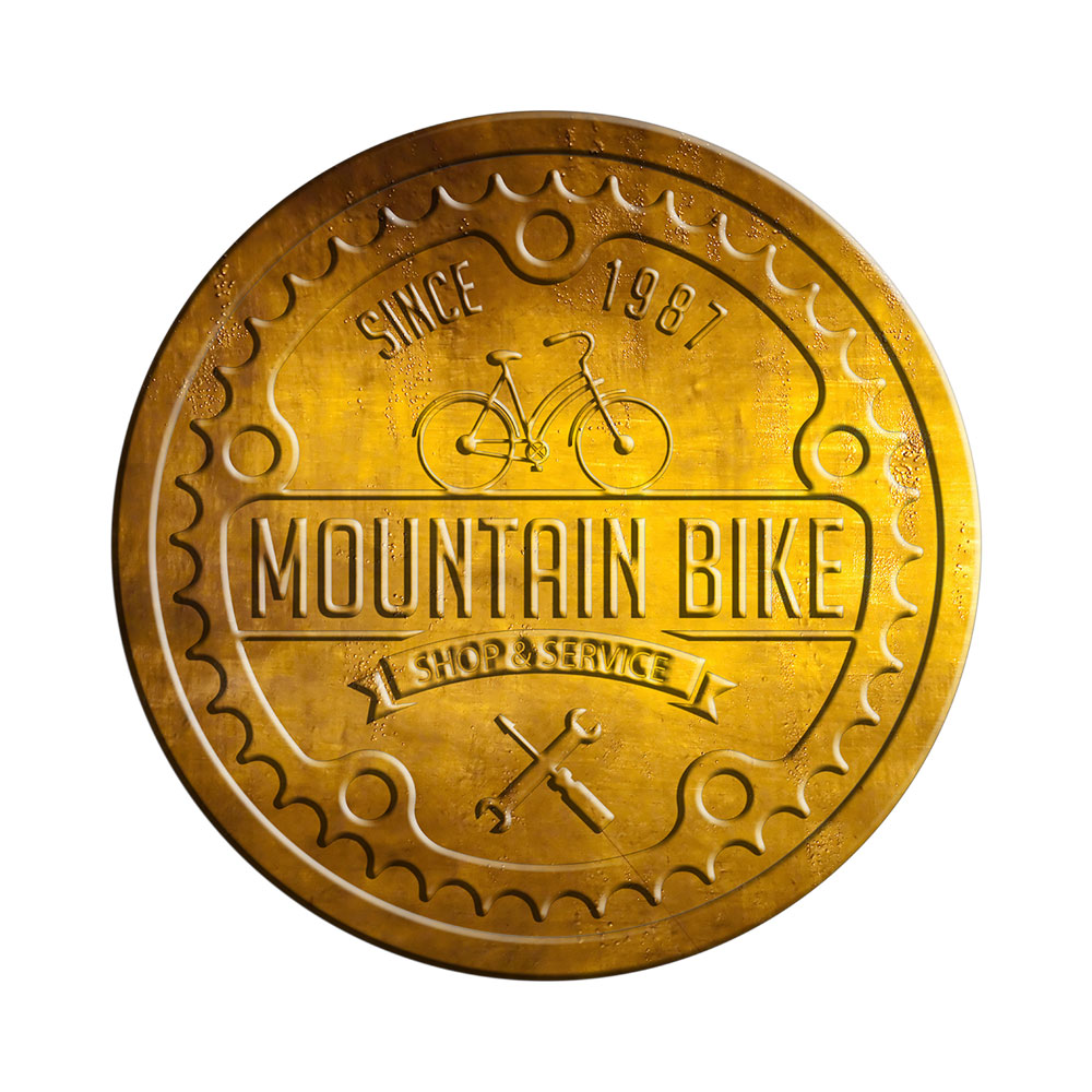 Bike Shop Logo Badge