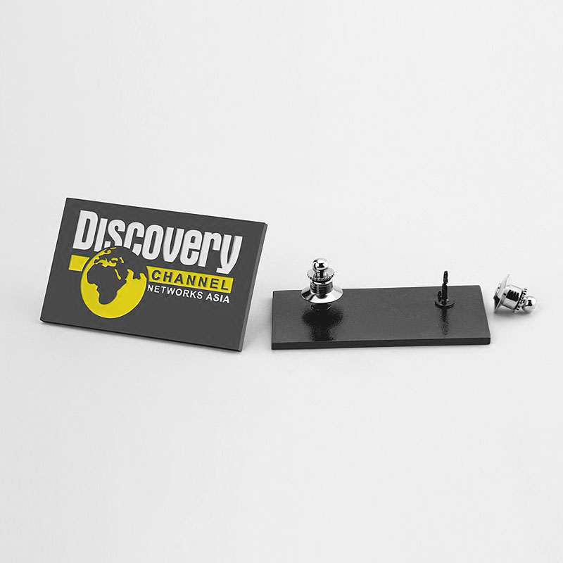 Custom Discovery Channel Lapel Pin