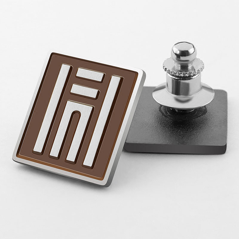 Custom Enamel Logo Lapel Pin